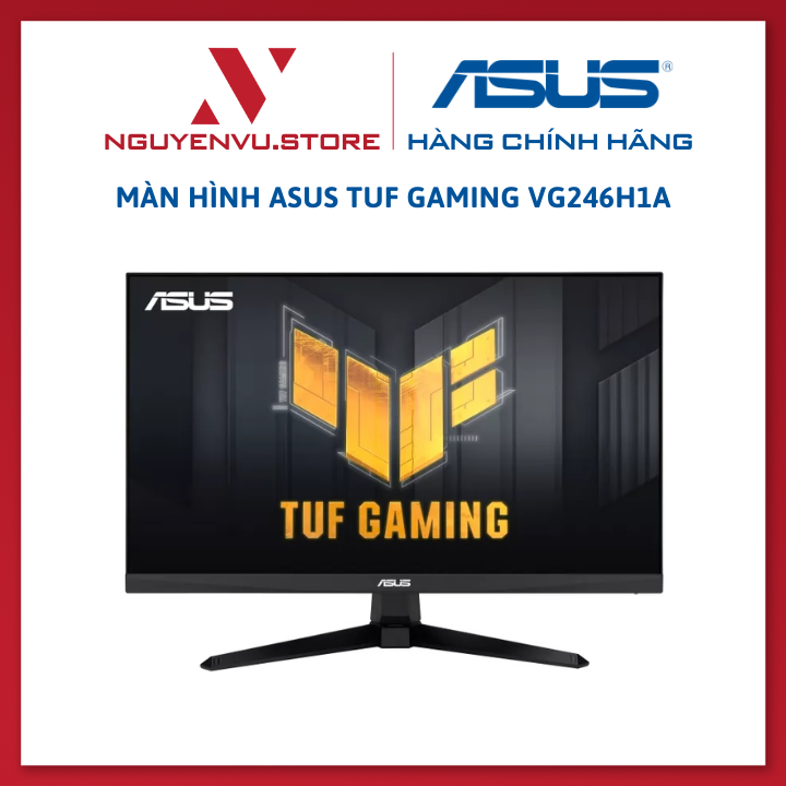 Màn hình Gaming ASUS TUF Gaming VG246H1A ( 23.8&quot;/FHD/IPS/100Hz/0.5ms/110% sRGB ) - Hàng Chính Hãng