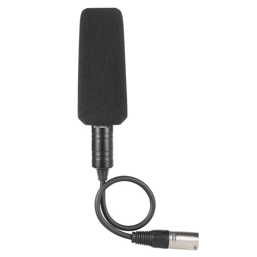 Video Recording Interview Photography Stereo Condenser Unidirectional Microphone Mic for Sony Panosonic Camcorders--XLR