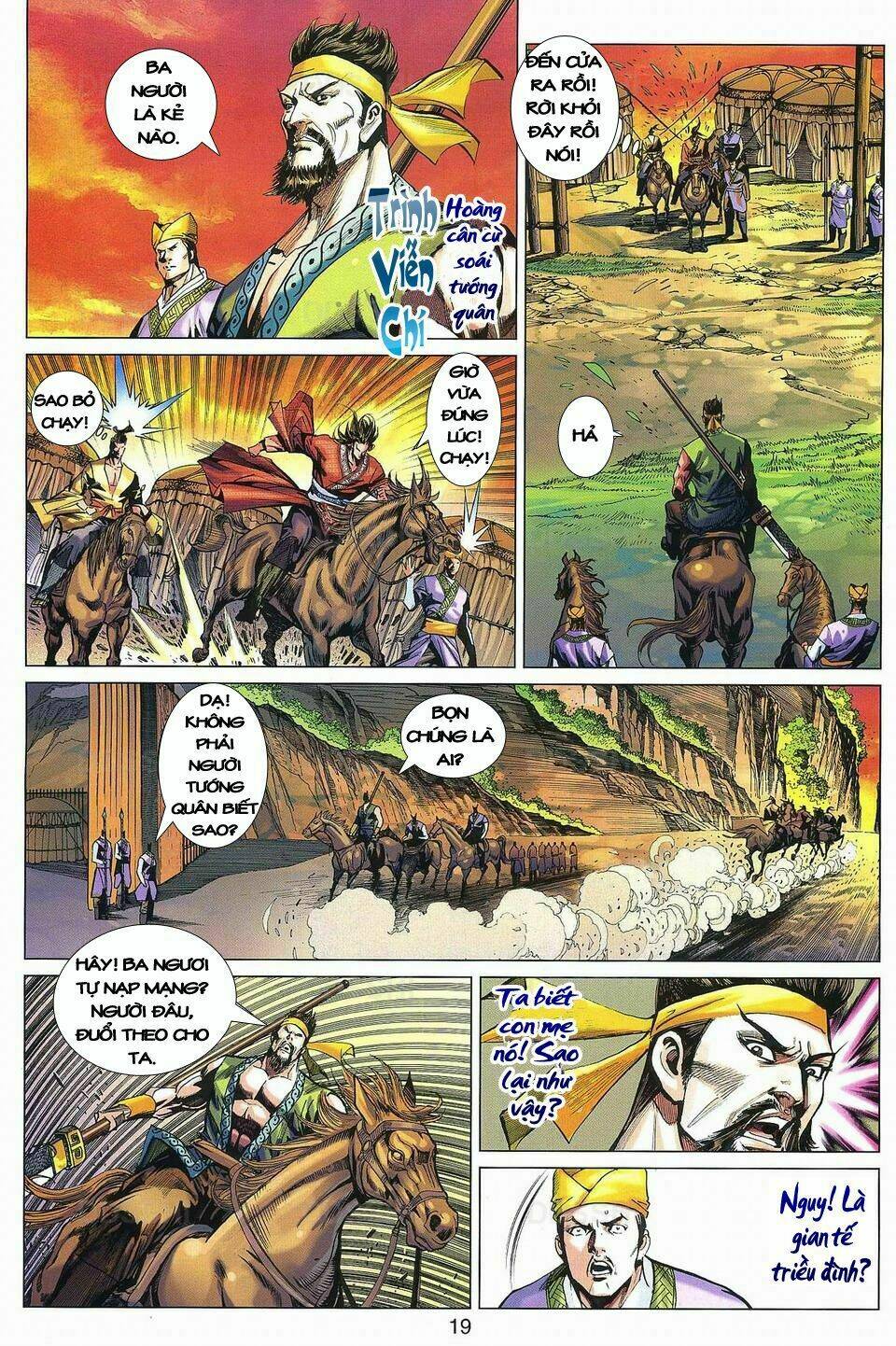 thiên tử truyền kỳ 7 - tam quốc kiêu hoàng chapter 5 19