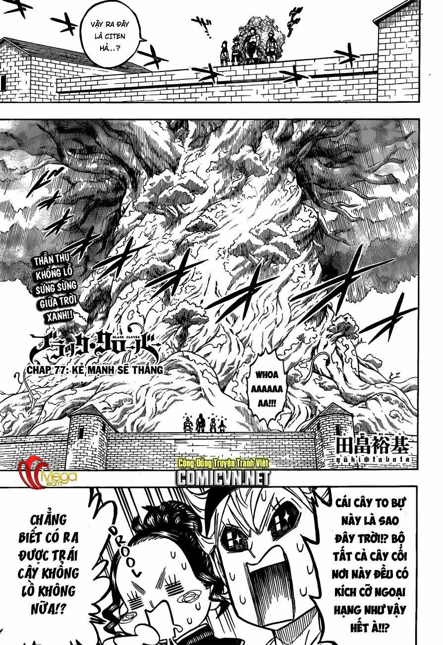 black clover - pháp sư không phép thuật chapter 77 2