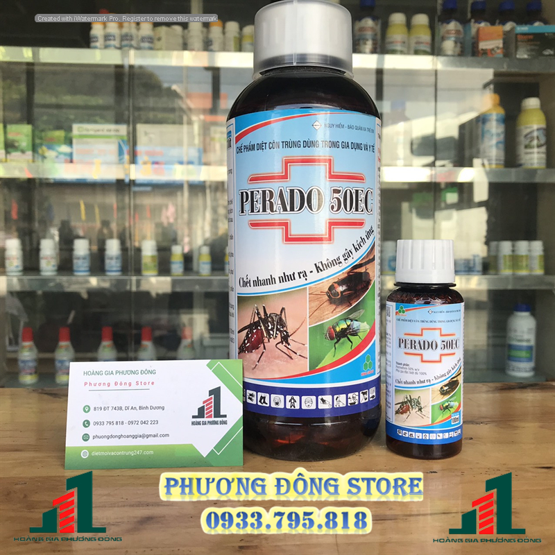 Thuốc diệt muỗi PERADO 50EC _ Chai 100ml