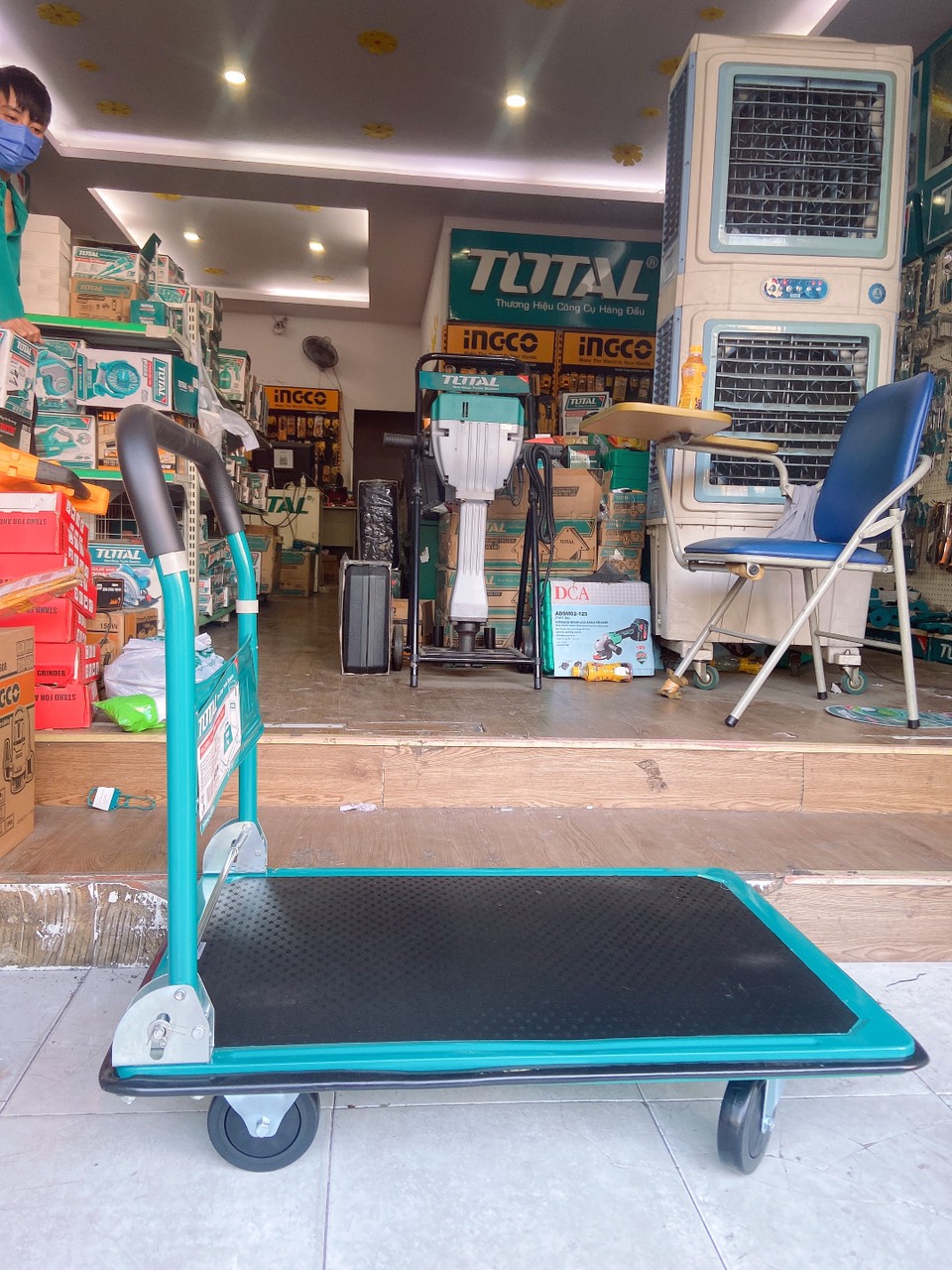 Xe đẩy hàng bằng tay có thể gập lại total THTHP13002