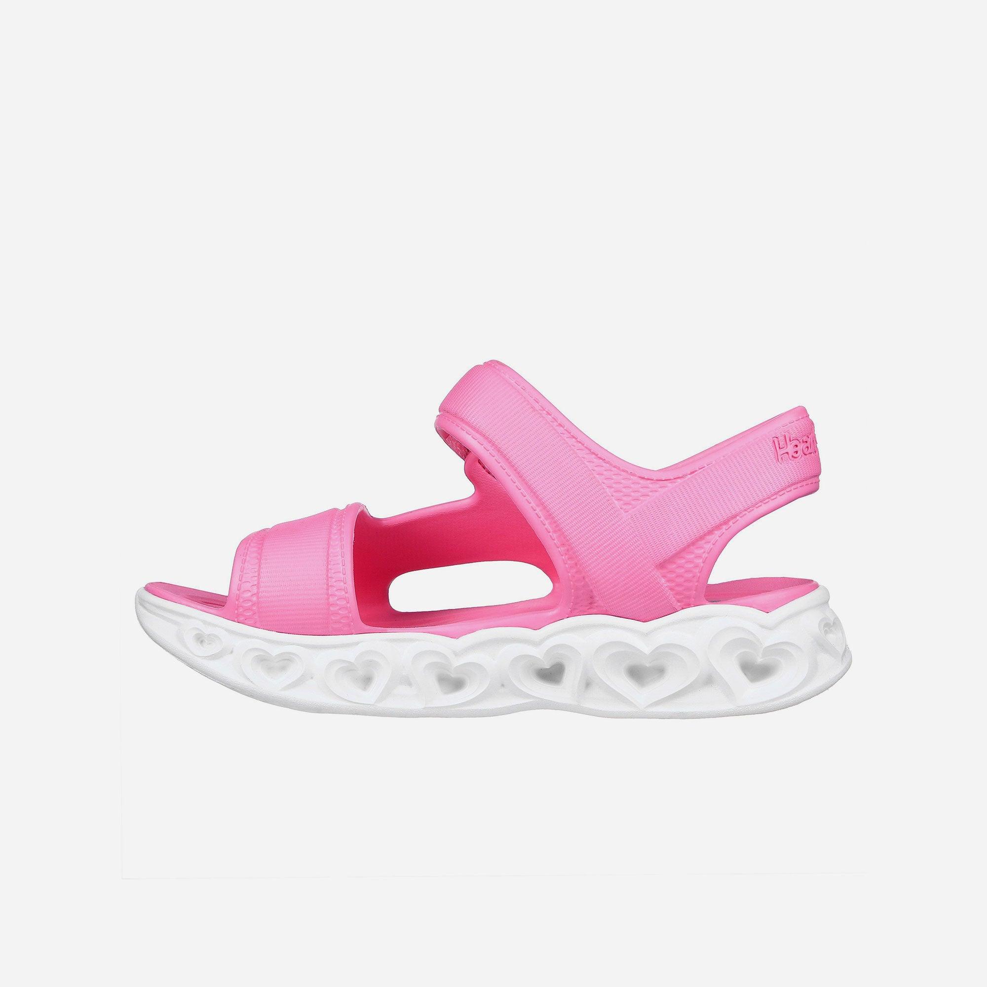 Giày sandal bé gái Skechers Heart Lights - 308045L-PNK