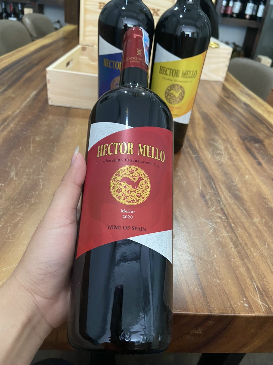 Rượu vang Tây Ban Nha Hector Mello Merlot