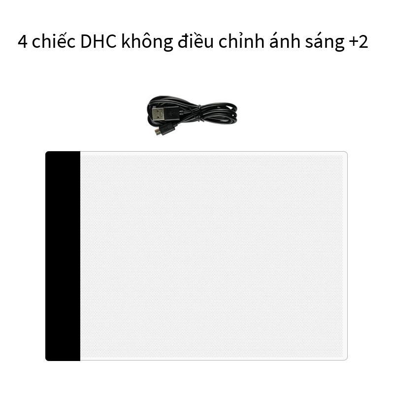 Phong cách mới nhất Jishengke hoạt hình a4a3 chép bảng led chép tranh bảng thư pháp xuyên viết phát sáng bàn dụng cụ mở rộng
