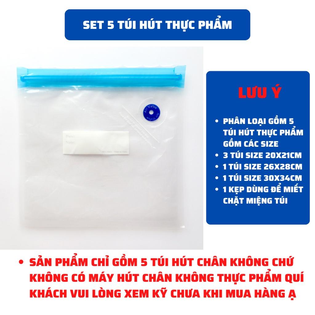 Máy Hút Chân Không Thực Phẩm Cực Mạnh Và Túi Hút Bảo Quản Thực Phẩm Luôn Tươi Sống Giúp Dự Trữ Thực Phẩm Lâu Hơn K206