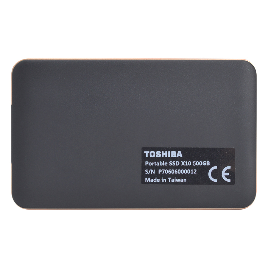 Ổ Cứng SSD Gắn Ngoài Toshiba SSDX10 500GB - Hàng Chính Hãng
