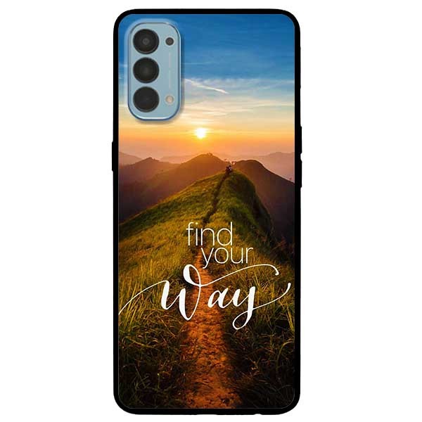 Ốp lưng dành cho Reno 4 mẫu Find the way