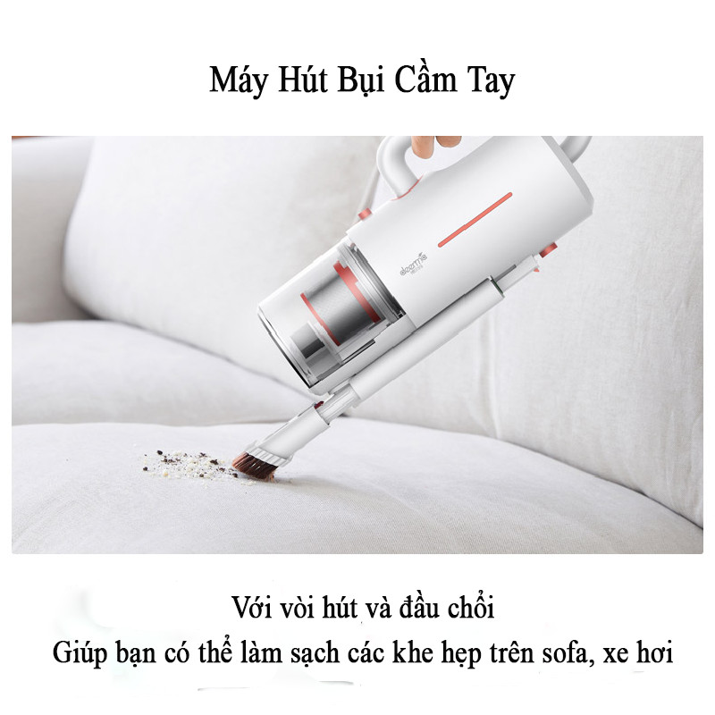 Máy Hút Bụi Giường Nệm, Sofa, Chăn Mền, Xe Hơi (không dây) - Hàng Chính Hãng