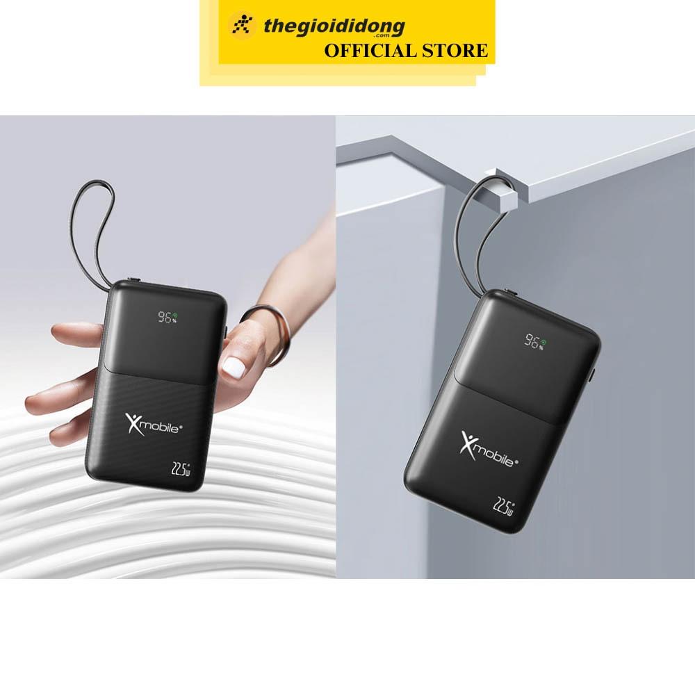 Pin sạc dự phòng Polymer 20000mAh Type C PD QC 3.0 22.5W Xmobile S2032U - Hàng chính hãng
