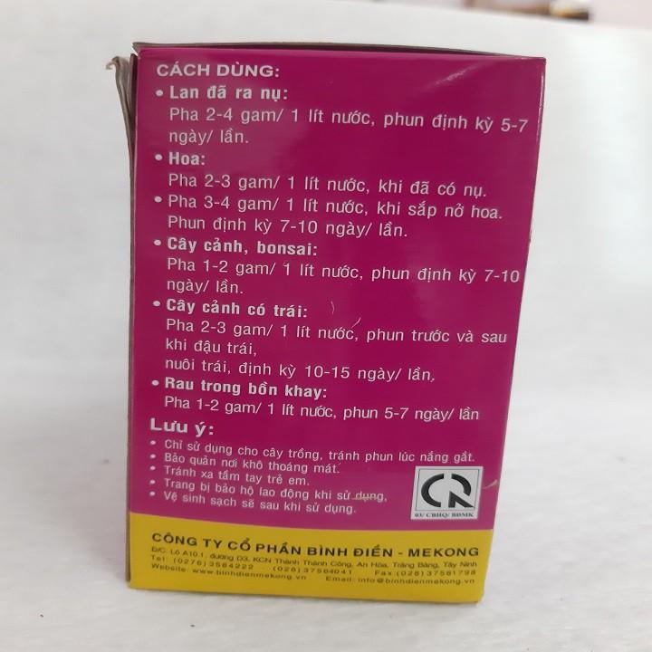 Phân bón dưỡng hoa lâu tàn Đầu Trâu 901 hũ 100g