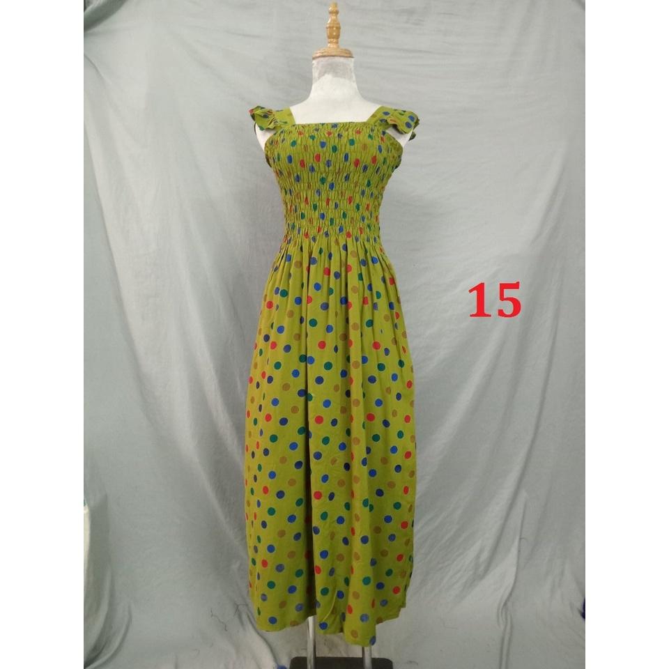 Đầm maxi cánh tiên