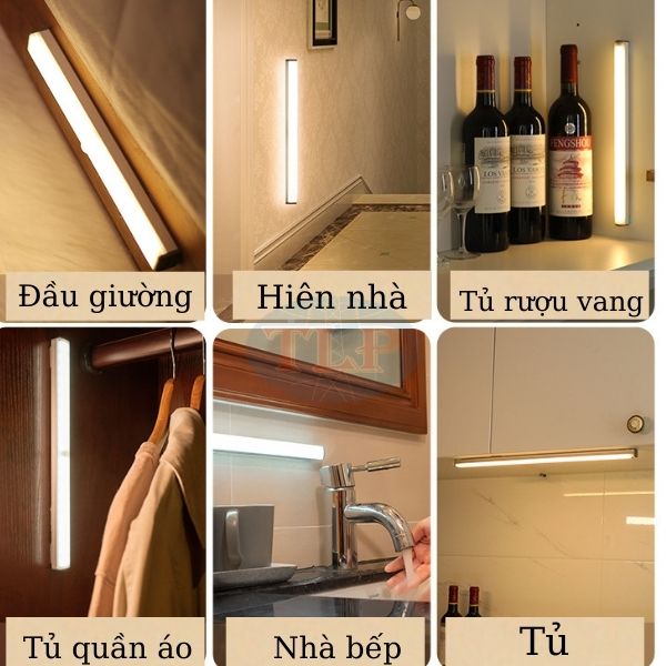 Đèn led cảm biến tự động thông minh không dây