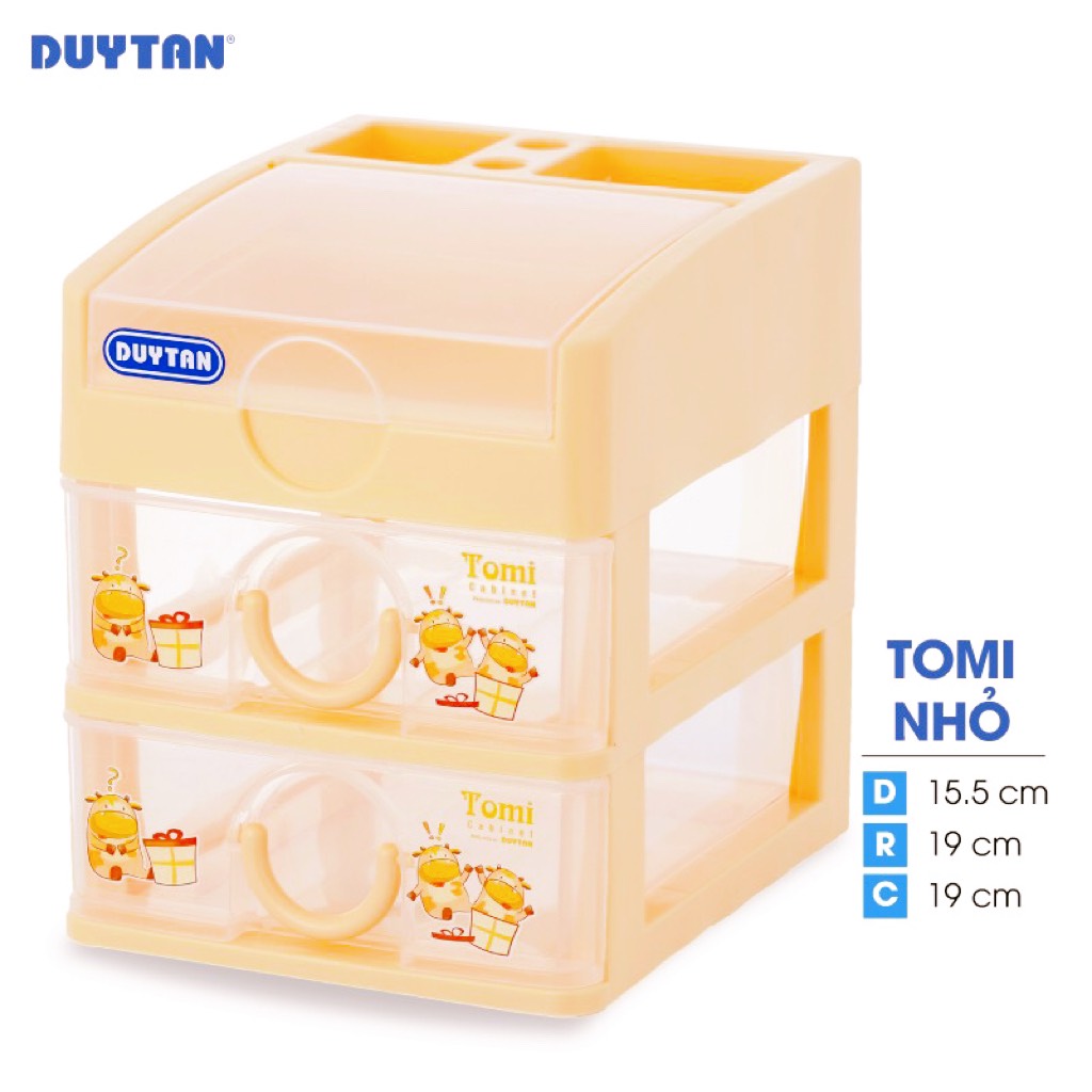 ️Tủ Nhựa Tomi Nhỏ 3 Ngăn - 5 Ngăn Đựng Đồ Dùng Nhựa Cao Cấp