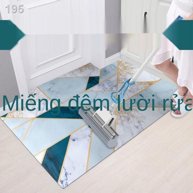 Thảm cửa có thể được chà PVC phòng ngủ ra vào nhà bếp chống thấm nước và dầu
