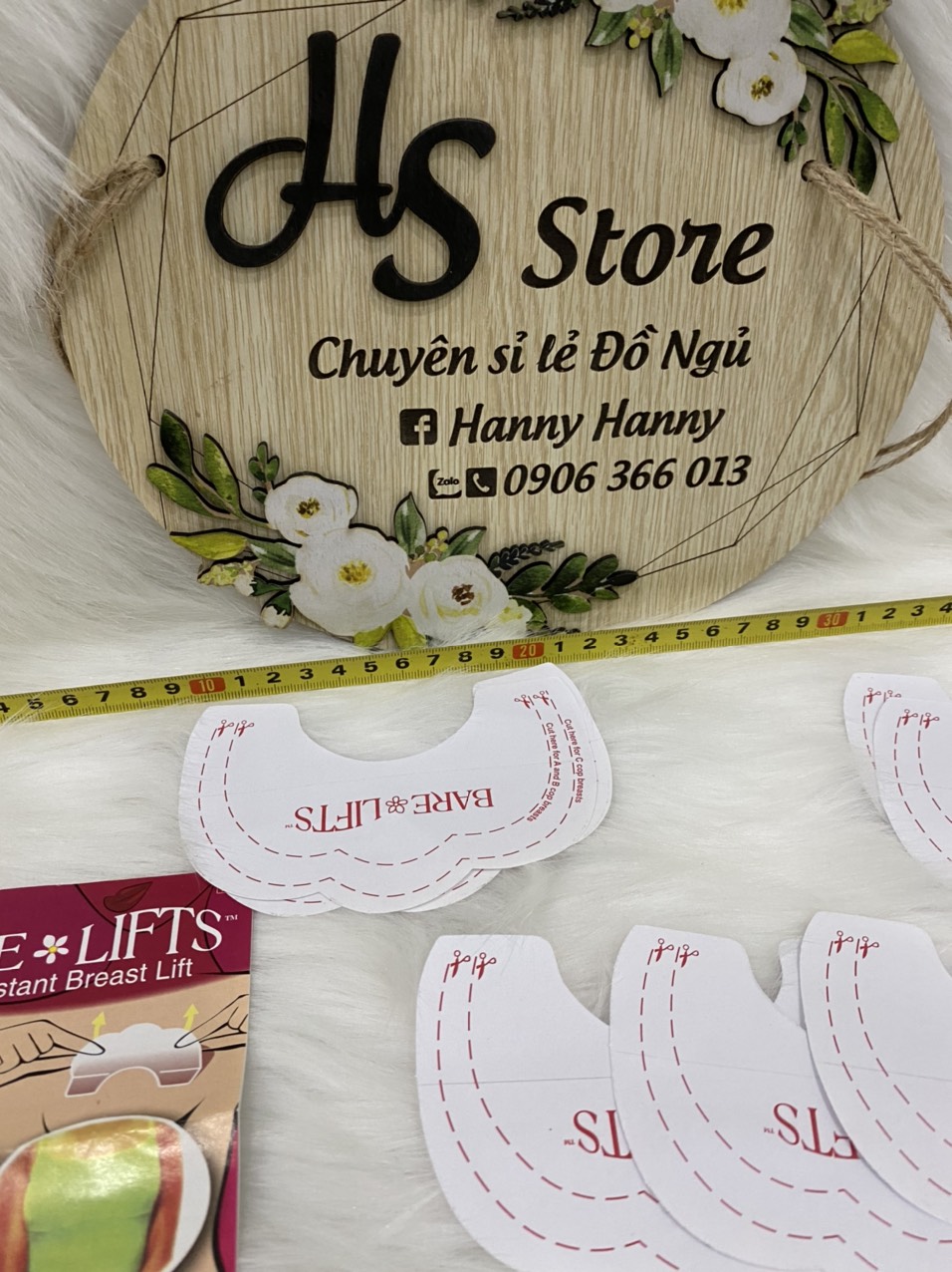 Set 8 miếng dán kéo nâng ngực tạo form - 4 cặp