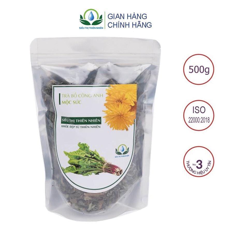 Trà Bồ Công Anh Sấy Khô Mộc Sắc 500g Siêu thị thiên nhiên