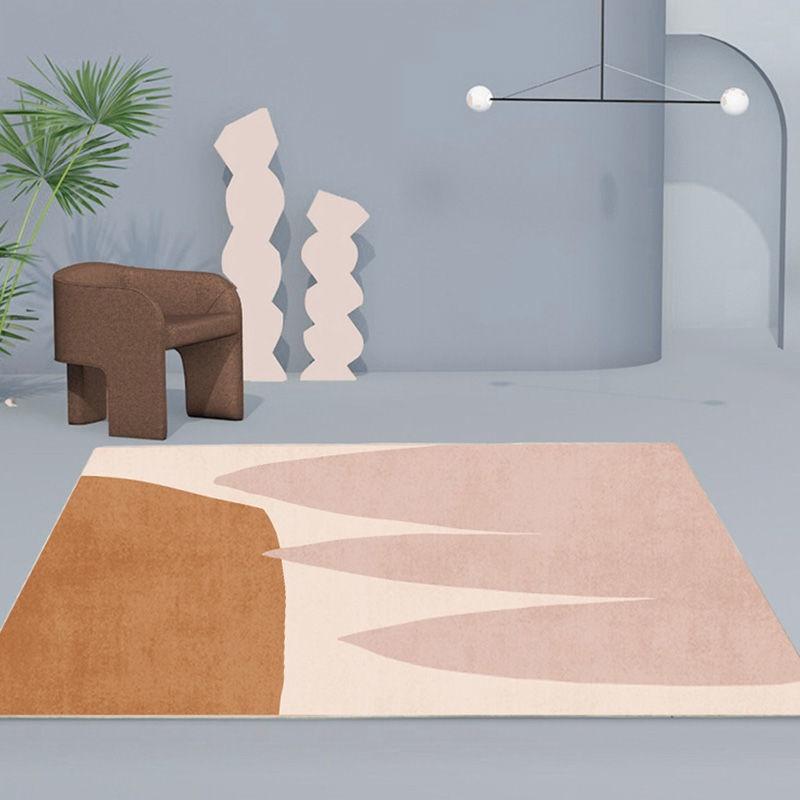 Thảm Lông Dày Trải Sàn Phong Cách Bắc Âu Hiện Đại Đơn Giản