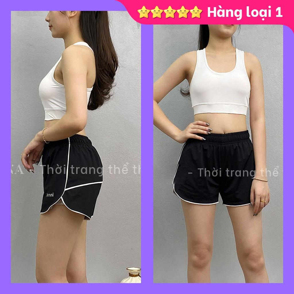 Cam kết ảnh thật 100% Quần đùi 2 lớp tập gym, yoga, aerobic - quần short tập aerobic