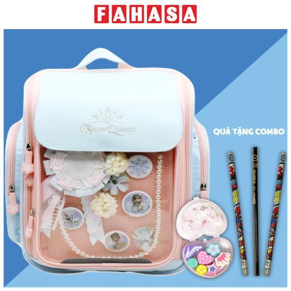 Ba Lô Học Sinh Công Chúa Elsa - Zhongshan FB8660B1-6 - Màu Cam
