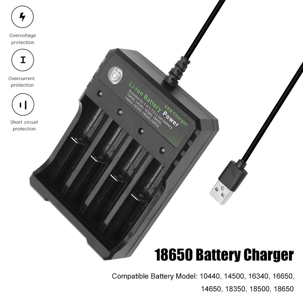 Bộ Sạc Pin 3.7v 18650 Chuyên Dụng