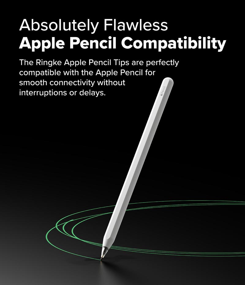 [Combo 3] Đầu bút thay thế Ringke Metal / HB / 2B Tip dành cho Apple Pencil - Hàng Chính Hãng
