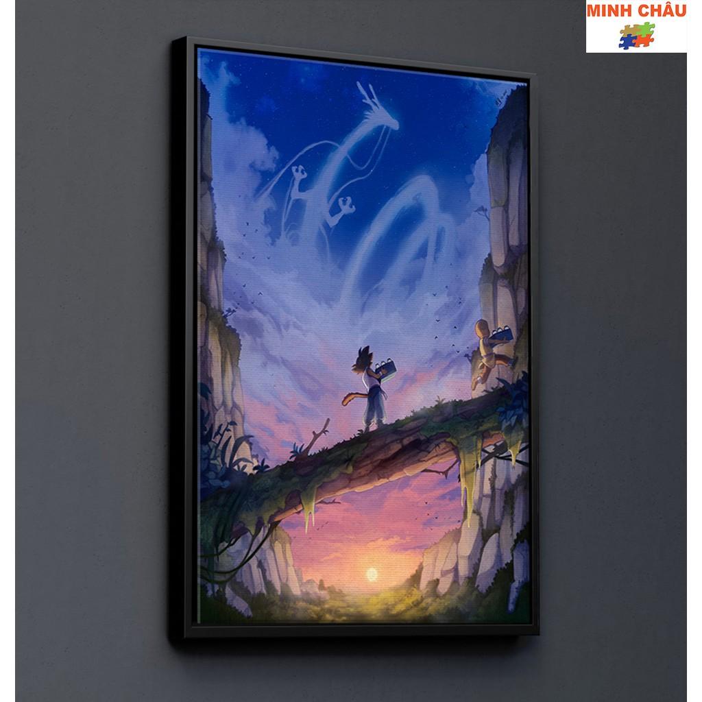 Tranh Canvas | Tranh treo tường trang trí DRAGON BALL - MẪU 2 - 3