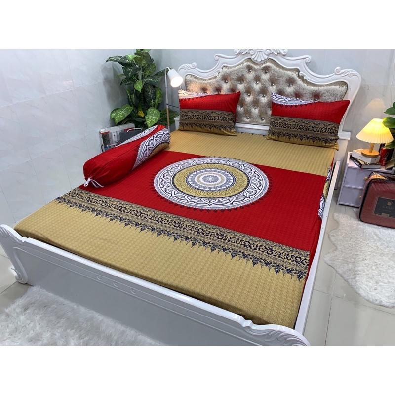 Bộ drap ga thun Hq mẫu mới chất đẹp