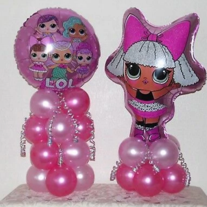 Bộ bong bóng sinh nhật LOL balloon set tcl63