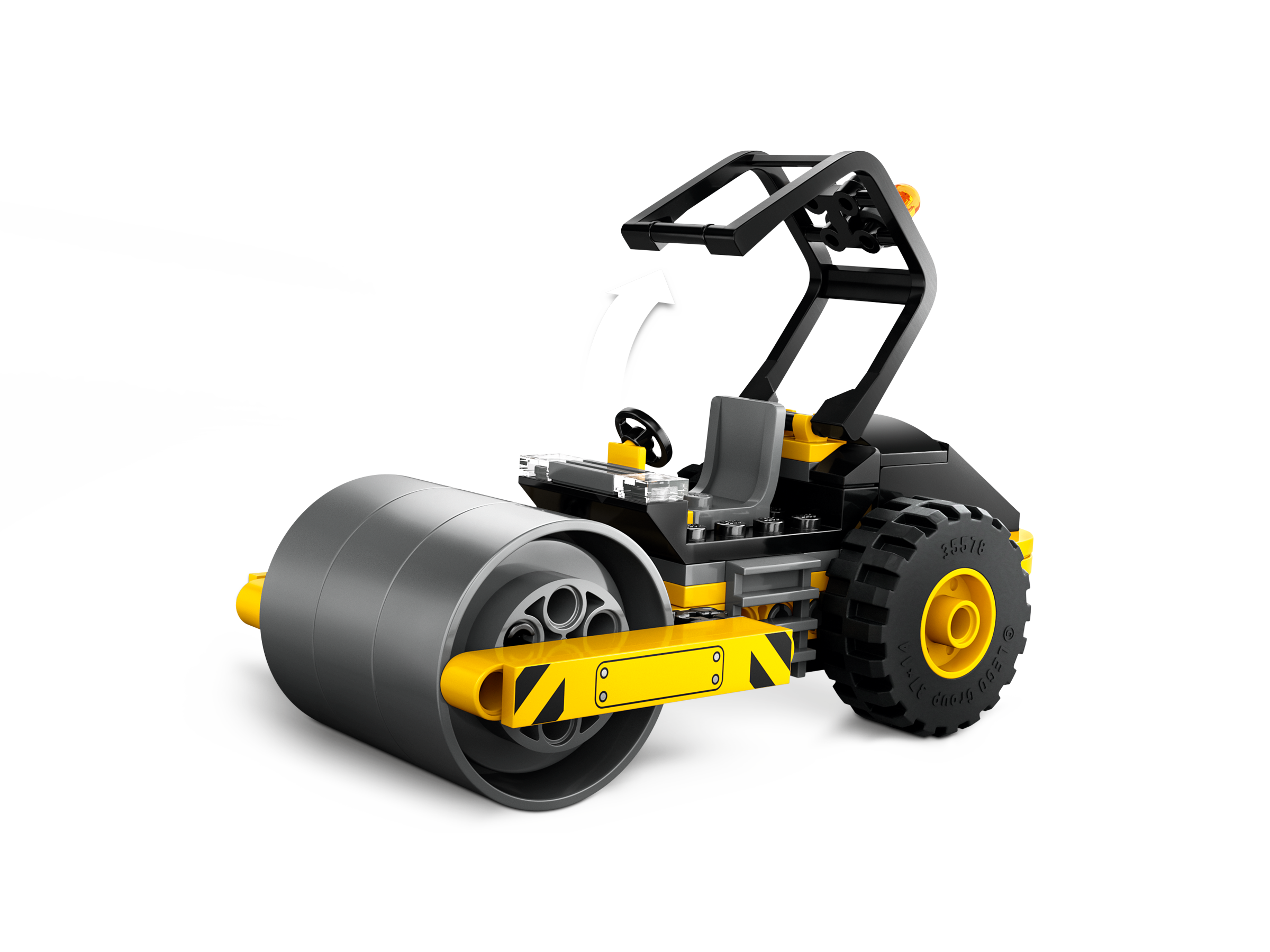 Đồ Chơi Lắp Ráp Xe Lu Công Trình - Construction Steamroller - Lego City 60401 (78 Mảnh Ghép)