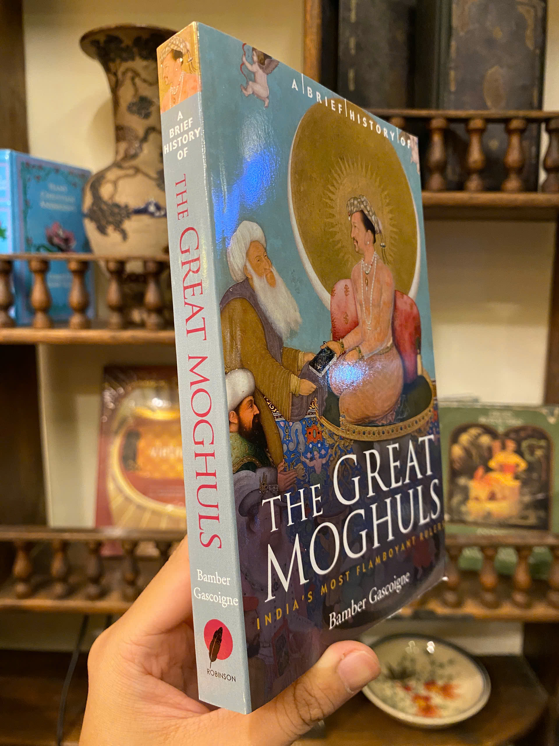 Sách - A Brief History of the Great Moghuls by Bamber Gascoigne - History/Nonfiction book in English