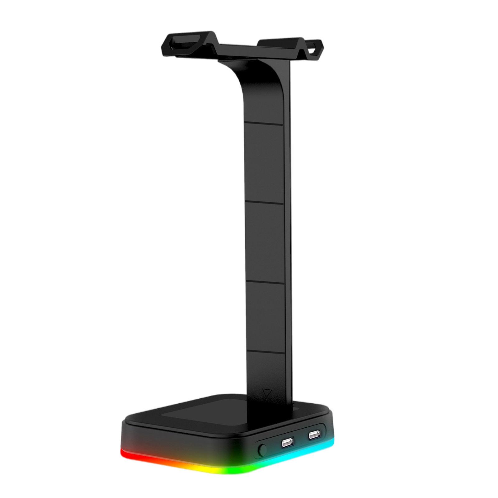 Premium RGB Gaming Headphones Stand Desk Headset Hanger Display Bracket