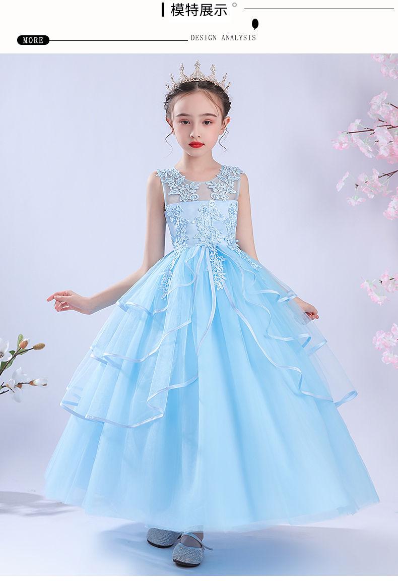 DIYIWEI Váy công chúa cho bé gái Váy váy mùa hè cho bé gái siêu xinh xắn