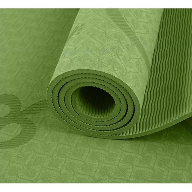Thảm 6mm 1 lớp định tuyến TPE -Hoa văn đẹp túi lưới