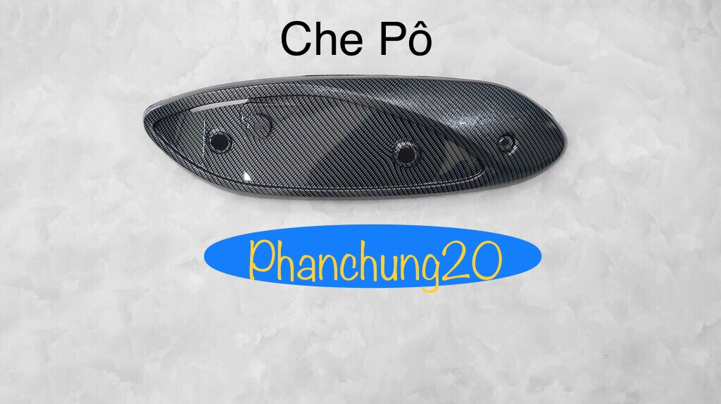 ỐP CHE PÔ DÙNG CHO ĐỜI XE YAMAHA GRANDE 2023 2024 CACBON