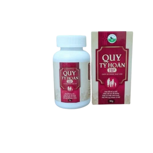 Quy ty hoàn HP viên ăn ngủ ngon giúp bồi bổ cơ thể, nâng cao sức đề kháng lọ 90g 500-700 viên Đông y Hòa Phương HP3A