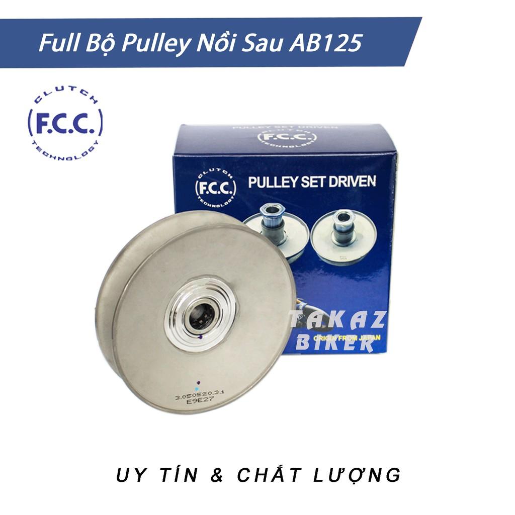 A8 Bộ Pulley FCC Nồi Sau Xe Air blade 125 , SH mode , PCX hãng FCC sản xuất