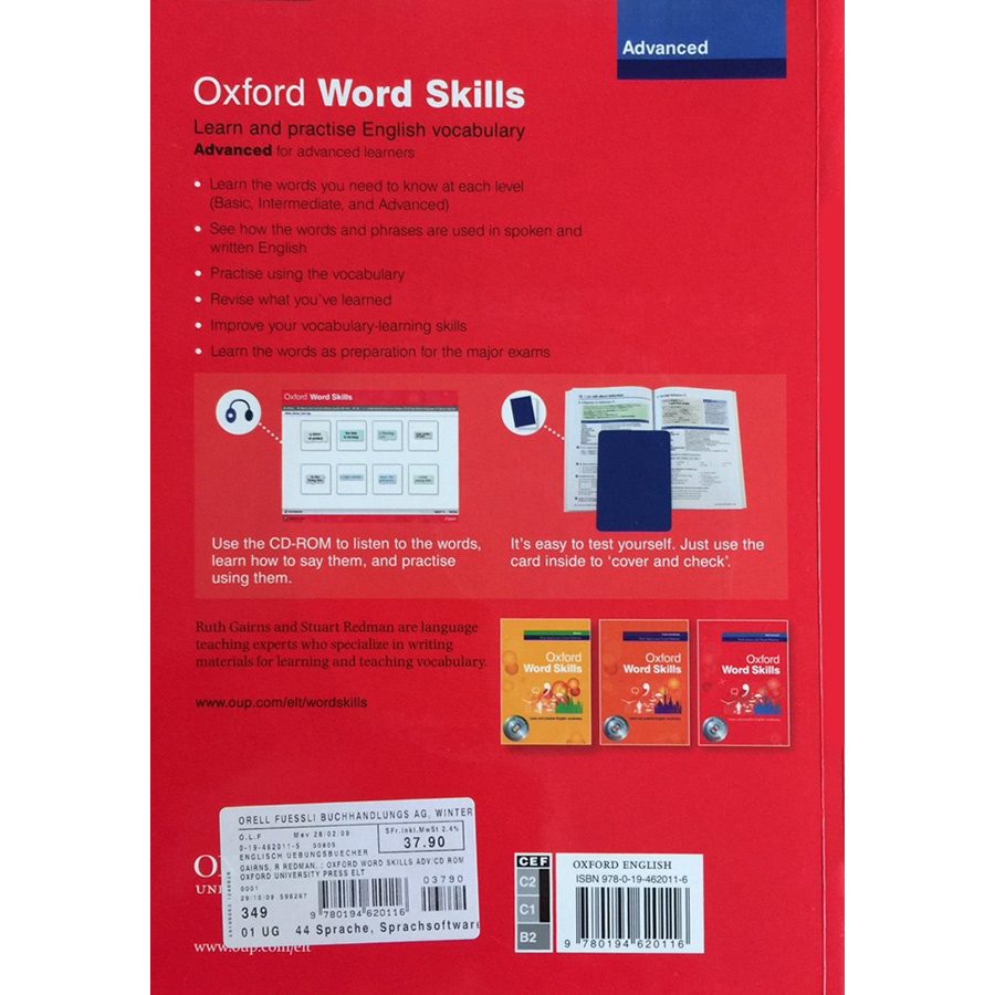 Oxford Word Skills Advanced : Student's Pack (Book and CD-ROM)