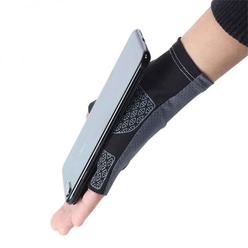 Đi Xe Đạp Fingerless Găng Tay Chuyên Nghiệp Tập Gym Thể Hình Thoáng Khí Chống Trơn Trượt Nam Nữ Ngón Mùa Hè Câu Cá Nữ Xe Đạp Xe Đạp Color: Black Size: XL