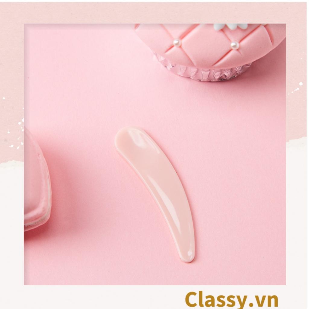 Dụng cụ lấy kem  Classy bằng nhựa hình cái muỗng, dùng trong trang điểm, dưỡng da PK1285