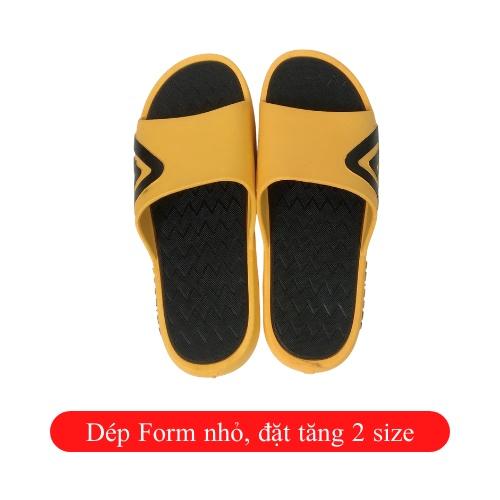 Dép quai ngang đúc phối họa tiết tam giác LuxWear siêu mềm, êm DQN01