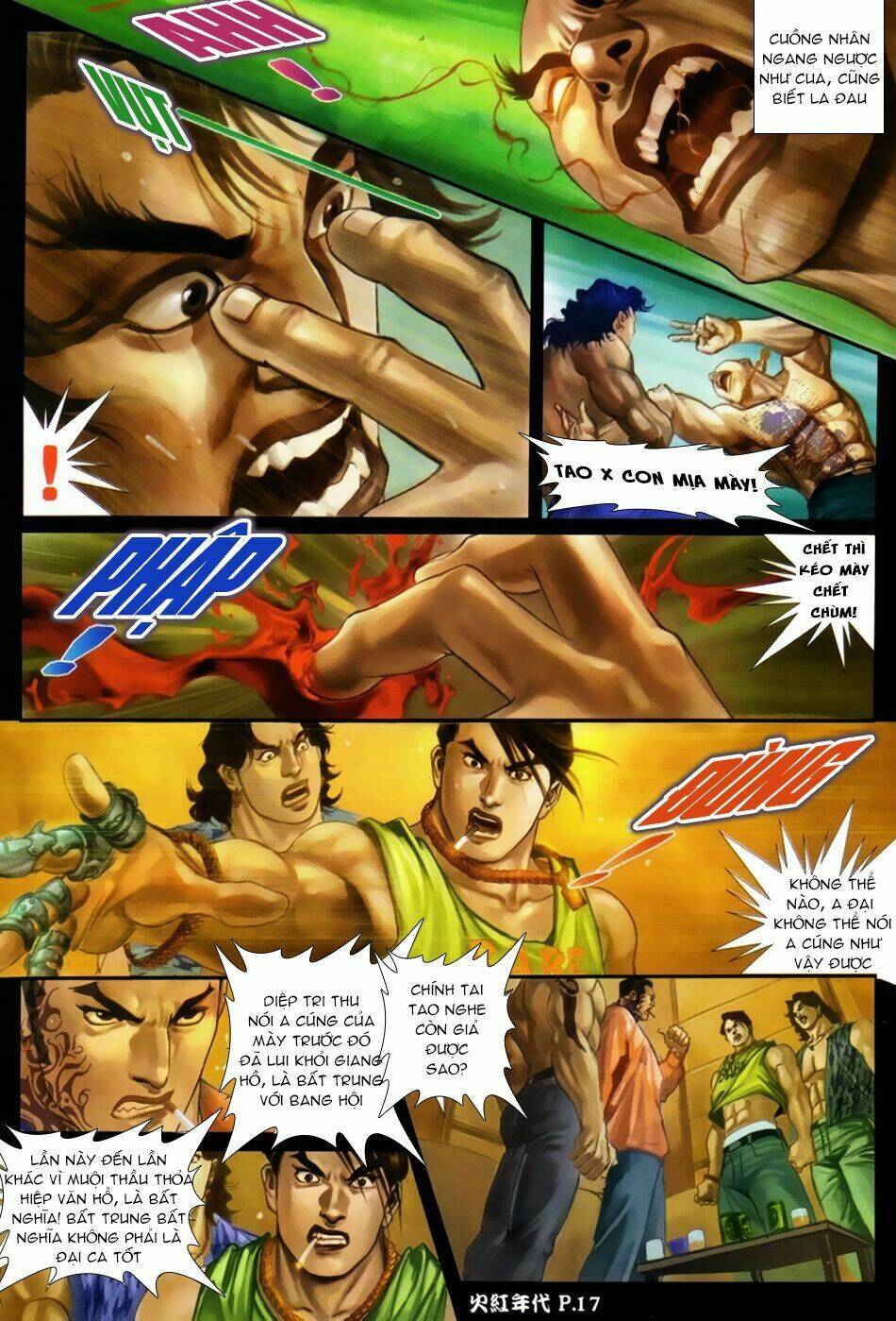 hỏa hồng niên đại hắc cốt đường chapter 48 15