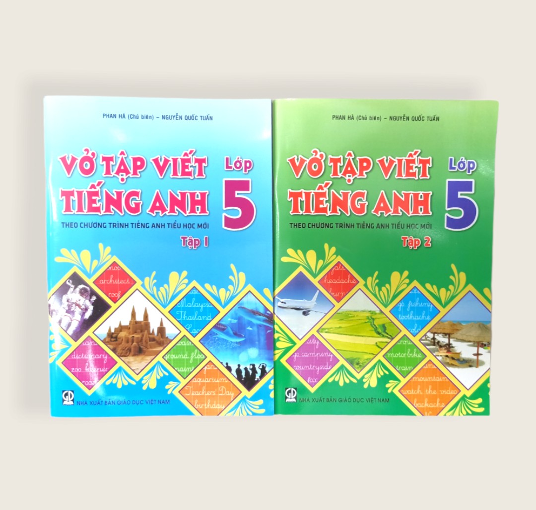 Vở Tập Viết Tiếng Anh lớp 5 ( Chương Trình Tiếng Anh Mới)