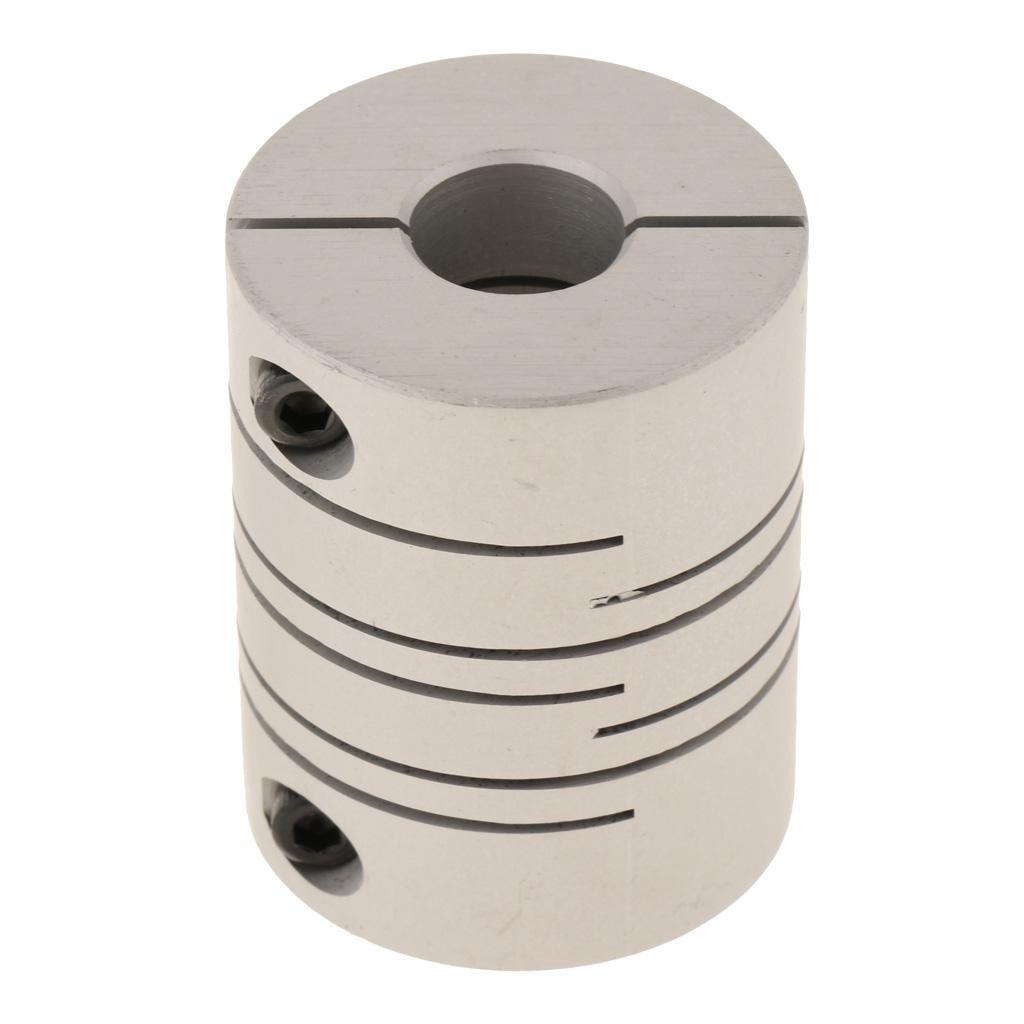 Parallel Thimble Shaft Coupling 32 x 41mm Diameter Motor Coupler Aluminum Alloy Joint Connector for DIY Encoder Absorb Vibration, Compensate Radial