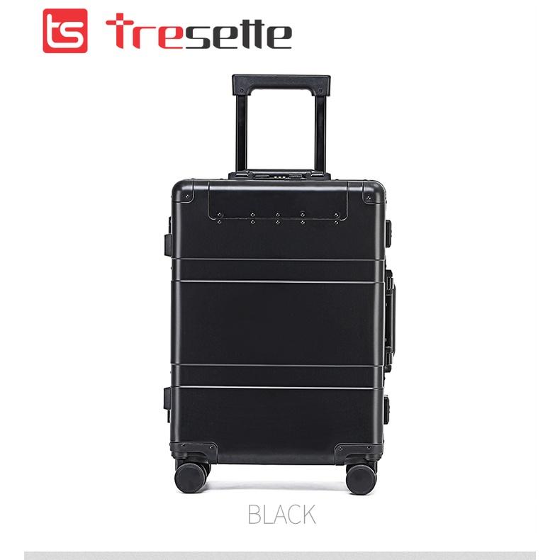 [SIZE 28 INCH] Vali kéo du lịch cao cấp chất liệu hợp kim nhôm nguyên khối nhập khẩu Hàn Quốc Tresette 2628
