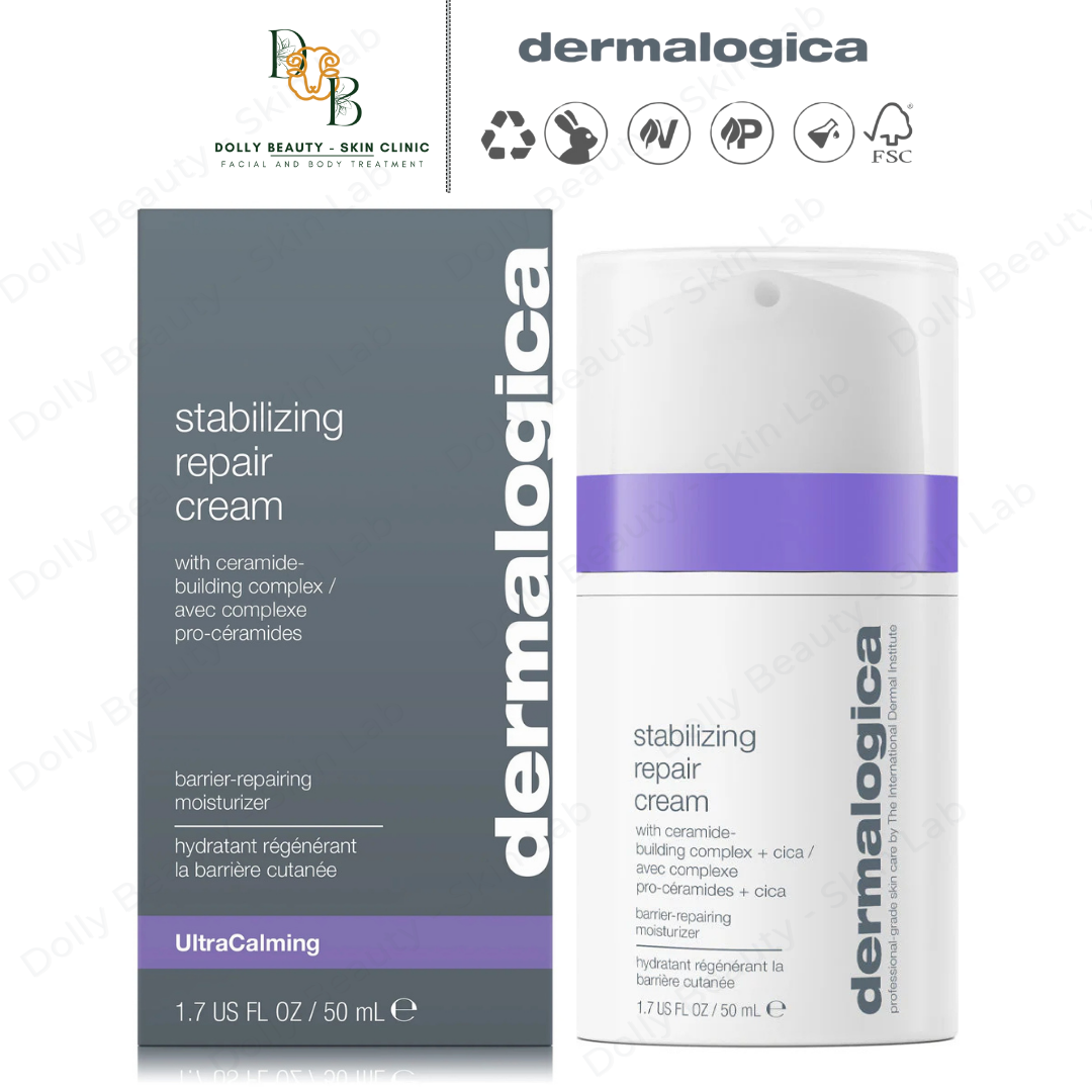 DERMALOGICA Kem Dưỡng làm dịu STABILIZING REPAIR CREAM phù hợp Cho Làn Da Tổn Thương, kích ứng, nhạy cảm