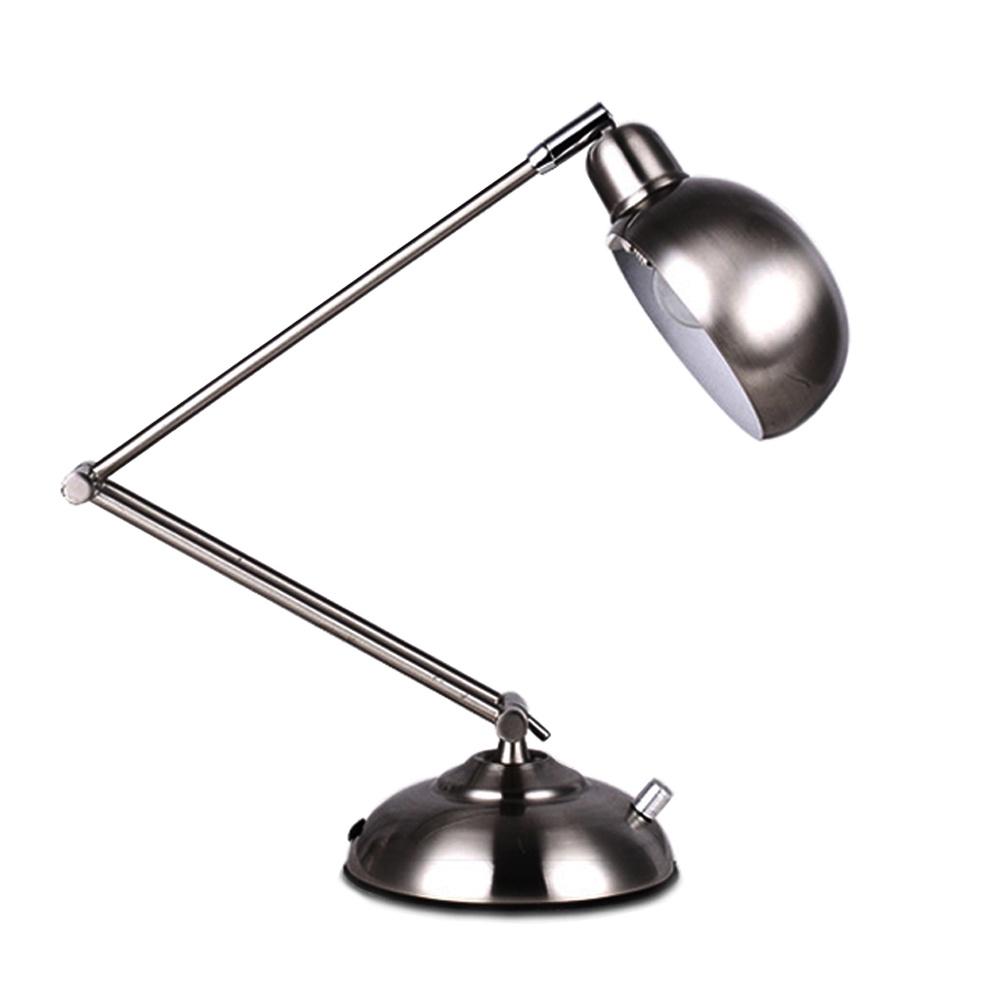 Đèn Làm việc để bàn Kim loại Phong cách Tân cổ điển Bắc Âu, Thân đèn INOX 304 nguyên khối 100%