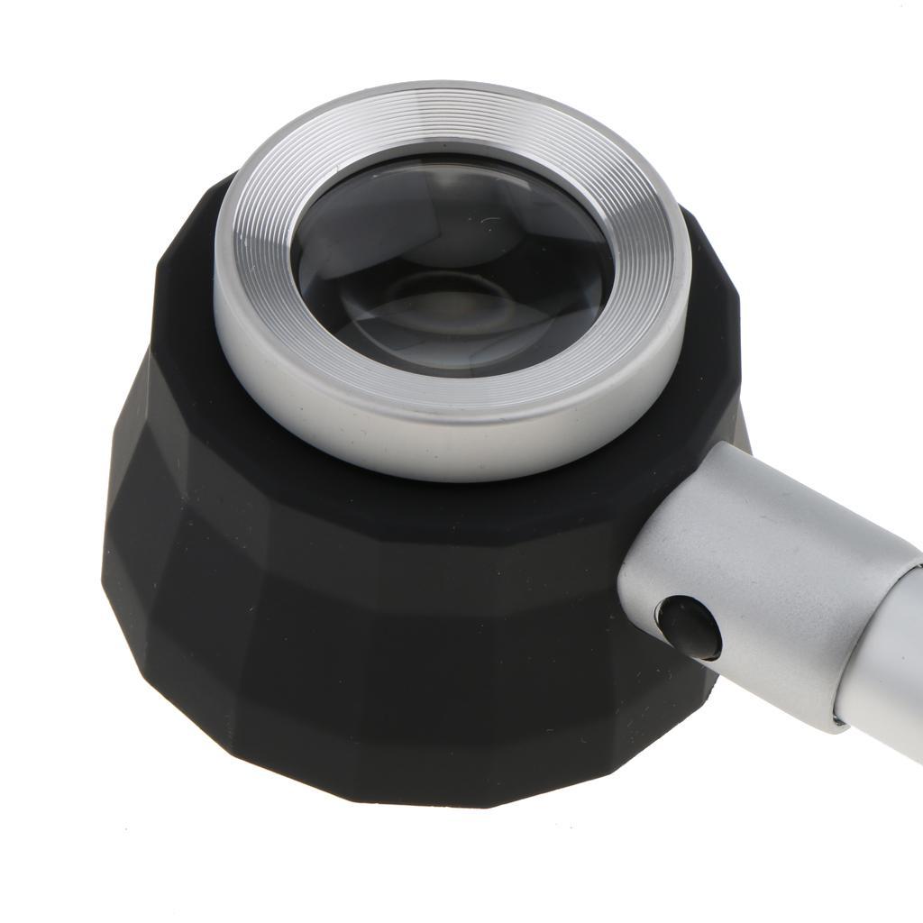 Handheld  Magnifying Glass with LED and  Light Magnification 30X