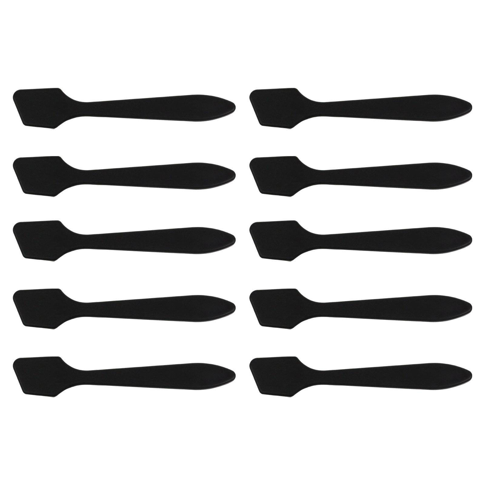 10 Pieces Silicone Spatula Multipurpose Reusable Cosmetics Food Scraper