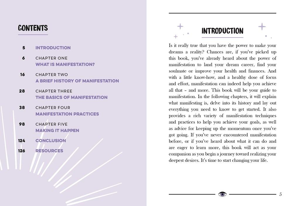 Sách - The Little Book of Manifestation : A Beginner's Guide to Manifesting You by Astrid Carvel